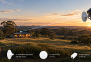 3 km point-to-point Wi-Fi 7 kit for Starlink and NBN, Perth