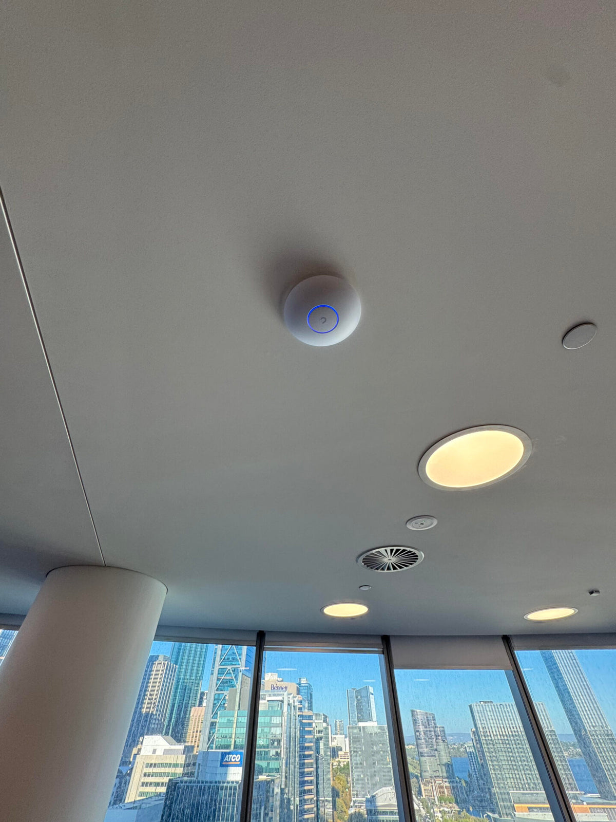 UniFi Wi-Fi access point for business networking